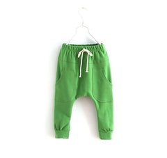 Toddler Child Jersey Harem Pants Baby Boy