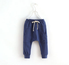 Toddler Child Jersey Harem Pants Baby Boy